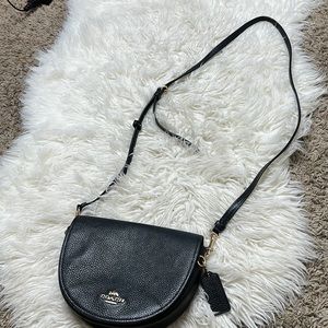 Black coach crossbody